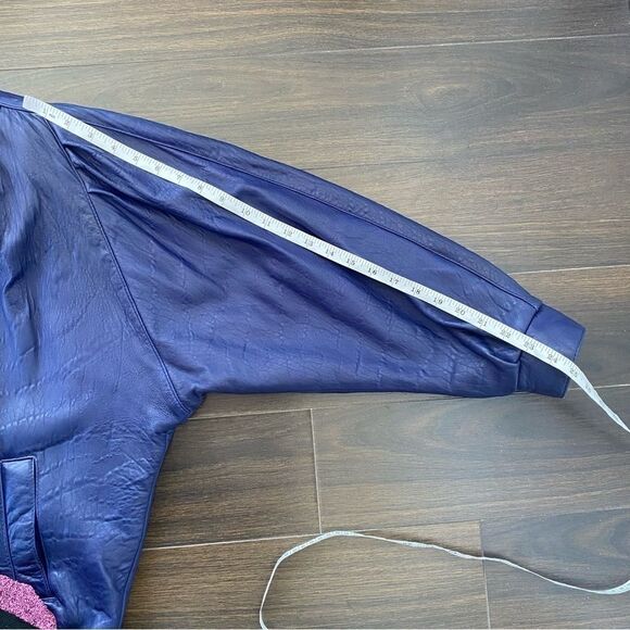 COSA NOVA | Vintage Leather Bomber Jacket - Picture 15 of 16